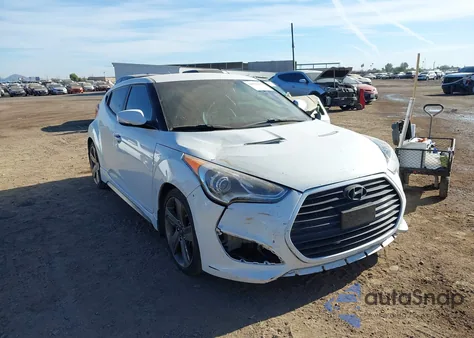 2015 Hyundai Veloster Turbo from USA, damaged, VIN KMHTC6AE1FU231388